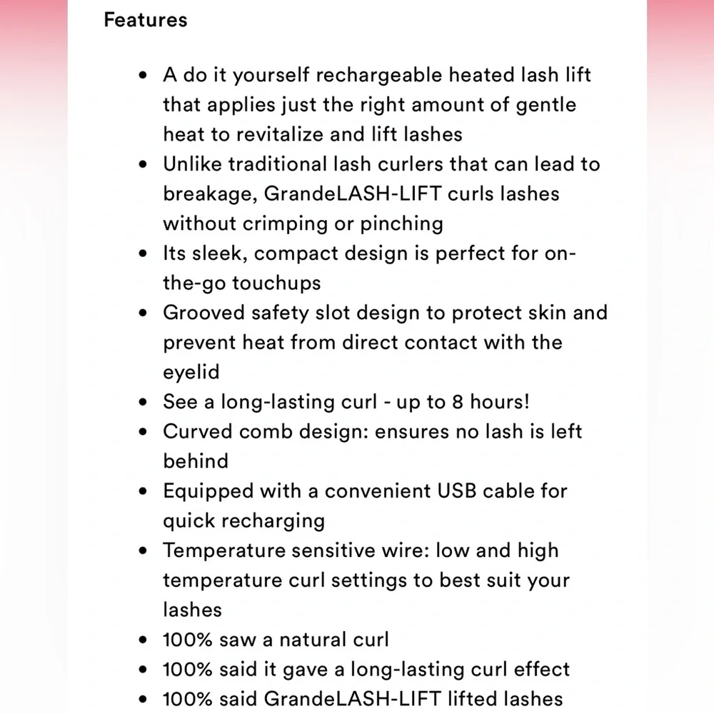 GrandeLASH-LIFT Heated Lash Curler - Picture 2 of 9